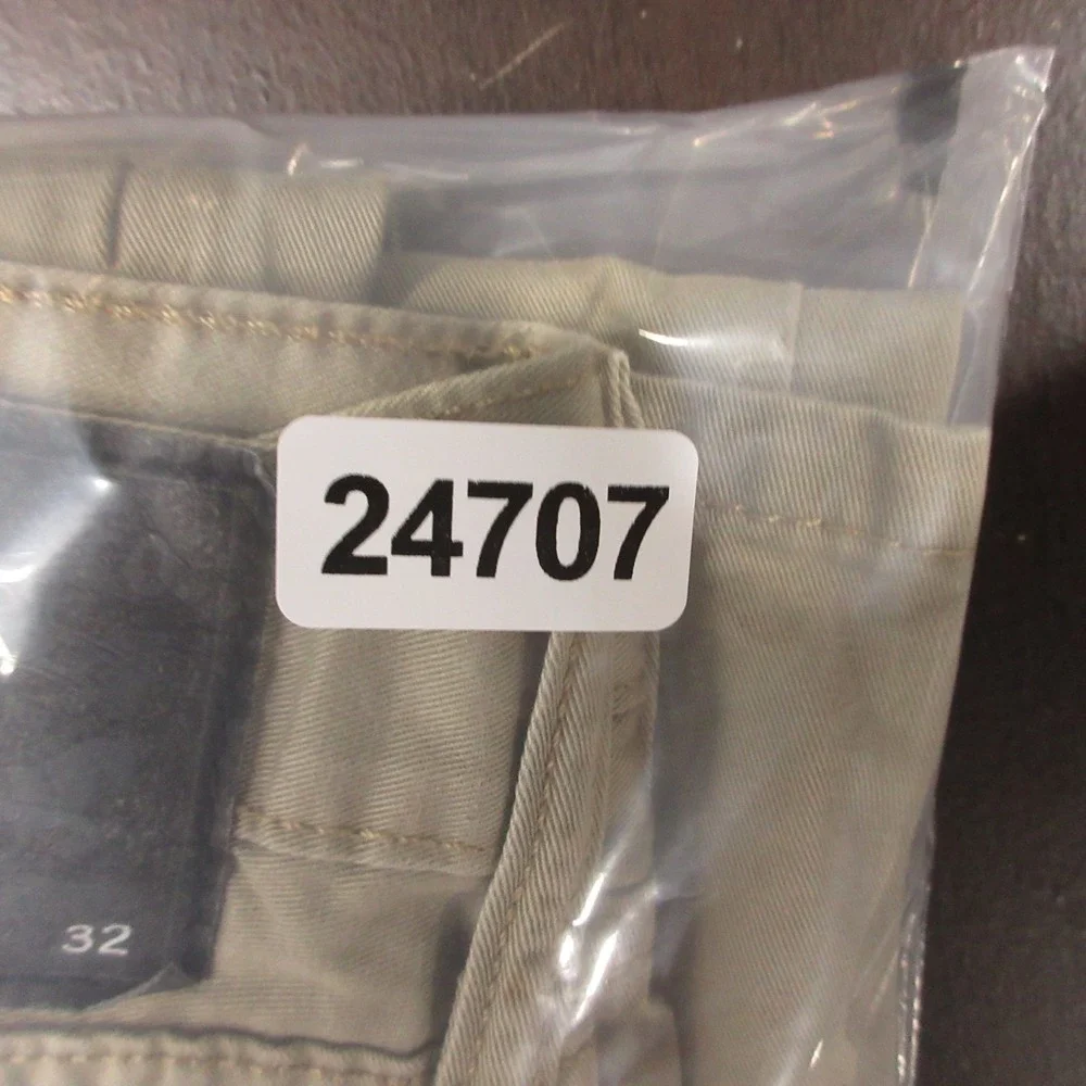 Levis Pants Mens 32x32 Beige Khaki 511 Slim Straight All Cotton 5 Pocket Chino